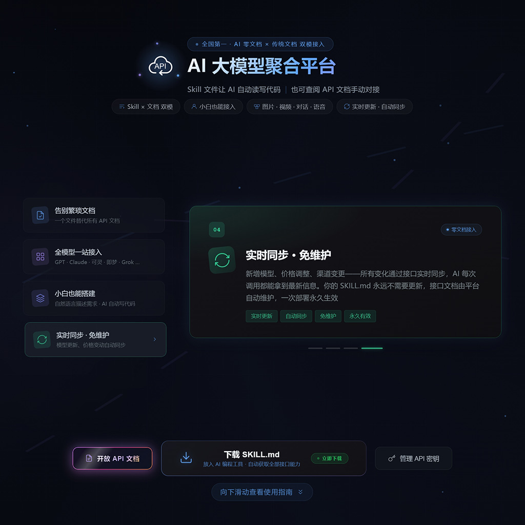 AIGC模型接口协同管理平台